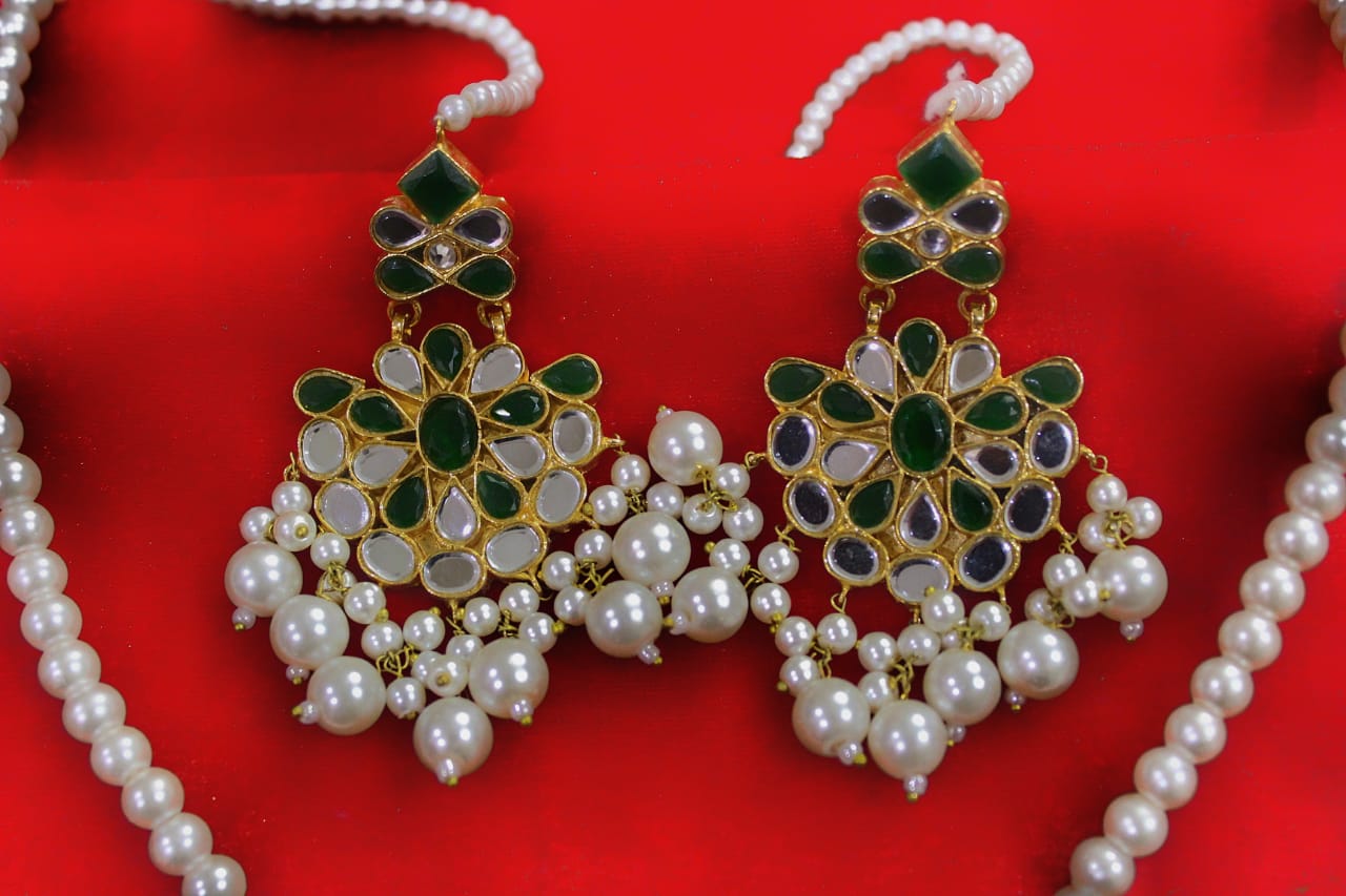 gold plated jewellery set