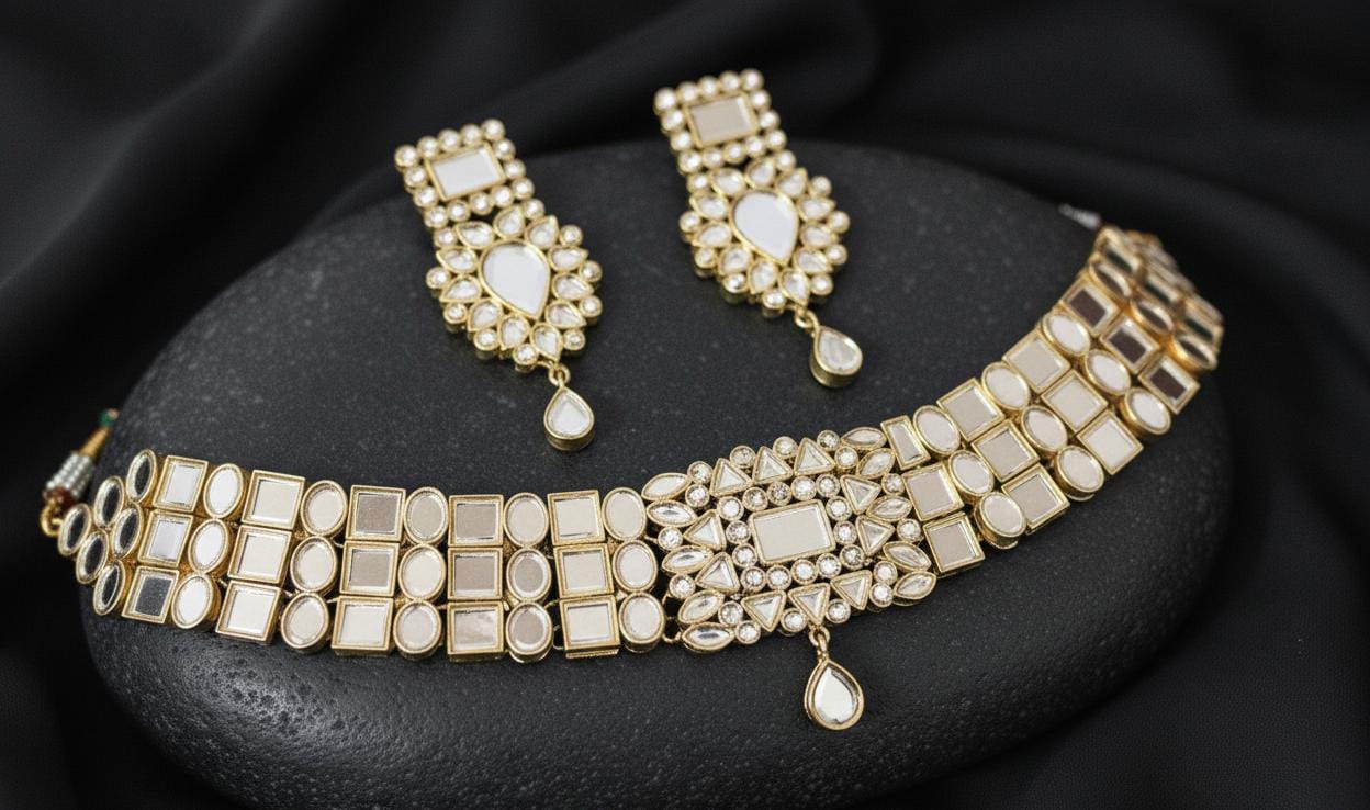 FARSHI KUNDAN CHOKAR SET