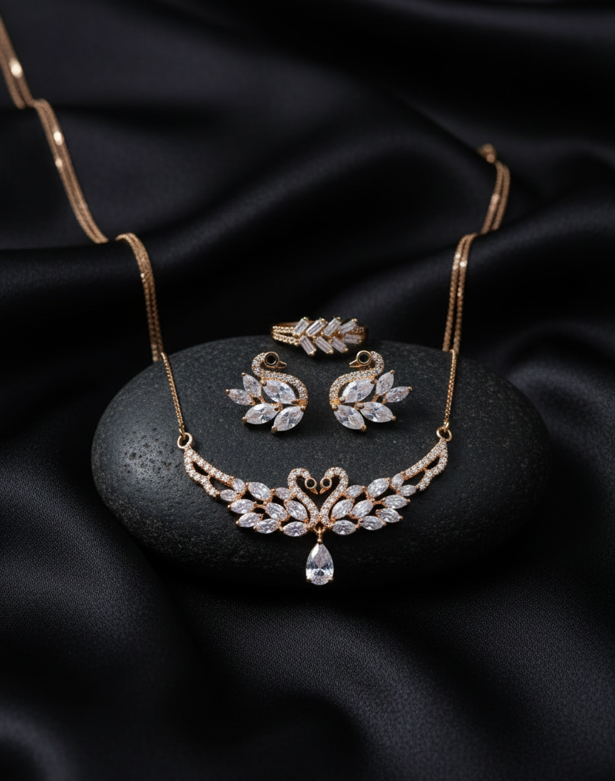 Mcro gold plated set (Peacock)