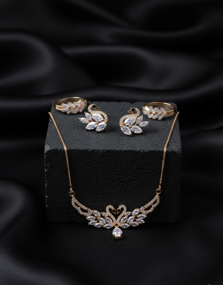 Mcro gold plated set (Peacock)